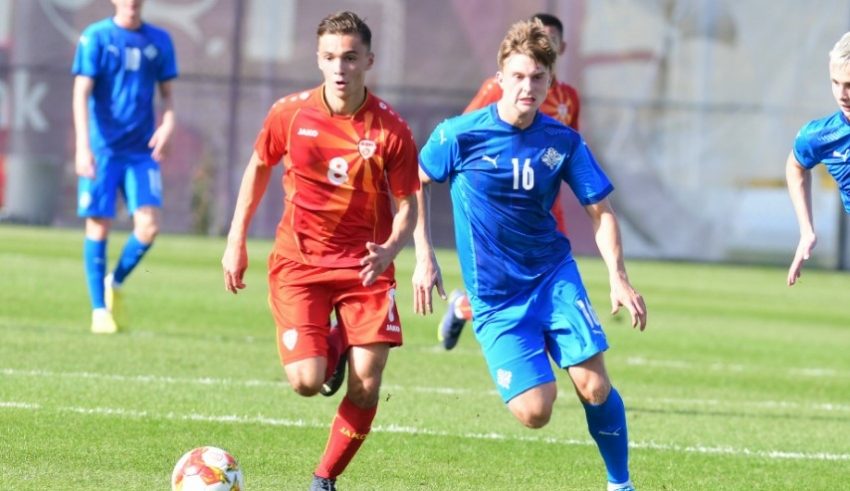 Пораз за македонските фудбалери до 17 години од Исланд