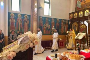 Света литургија за Свети Никола во МПЦ „Света Петка“ во Рокдајл