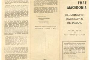 Меморандум за решавање на македонското прашање до Рузвелт
