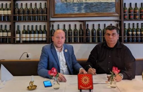 Македонското друштво “Илинден“ од Тирана и Централниот совет на македонците во Германија потпишаа меморандум за соработка